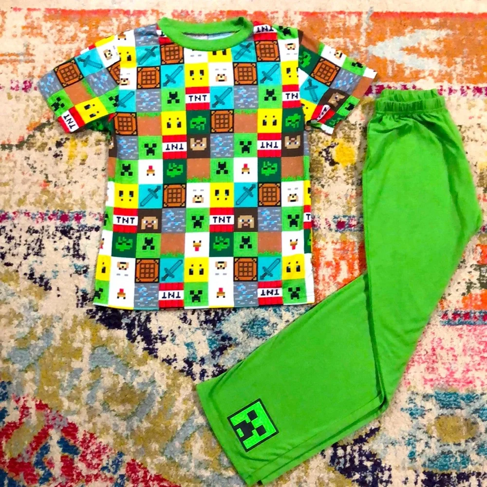 🧜🏼♀️3 for $15 item!🧜🏼♀️ Minecraft pjs - Picture 1 of 4